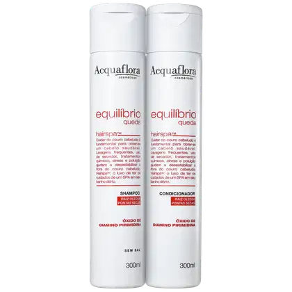 Imagem do produto Kit Acquaflora Equilíbrio Queda Raiz Oleosa Pontas Secas Duo (2 Produtos)