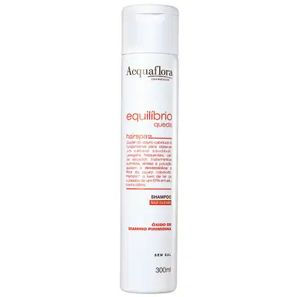 Imagem do produto Acquaflora Equilíbrio Queda Raiz Oleosa - Shampoo Antiqueda 300ml