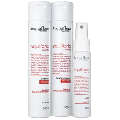 Imagem do produto Kit Acquaflora Equilíbrio Queda Super (3 Produtos)