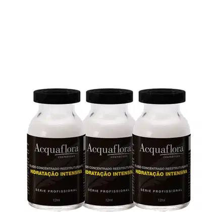 Imagem do produto Acquaflora Hidratação Intensiva - Ampola de Hidratação 3x13ml