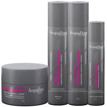 Imagem do produto Kit Acquaflora Nutrição Celular Máscara (4 Produtos)
