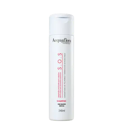 Imagem do produto Acquaflora SOS Reparação Profunda - Shampoo sem Sulfato 240ml