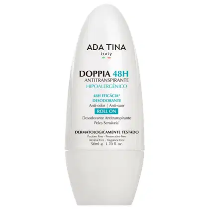 Imagem do produto Ada Tina Doppia 48h - Desodorante Unissex Roll-on 50ml