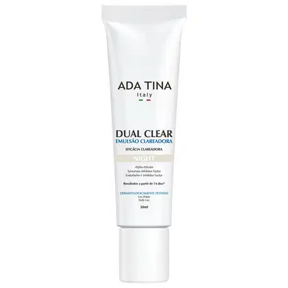 Imagem do produto Ada Tina Dual Clear Night - Emulsão Uniformizadora de Manchas 30ml