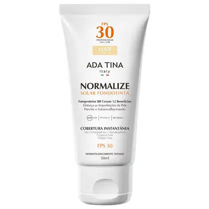 Imagem do produto Ada Tina Normalize Ft Luce Cor 10 FPS 30 - Protetor Solar Facial com Cor 50ml
