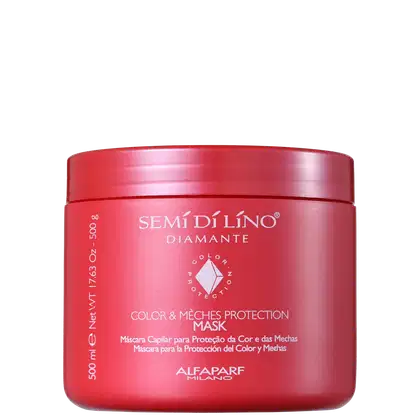 Imagem do produto Alfaparf Semi di Lino Color & Mèches Protection Mask - Máscara 500g