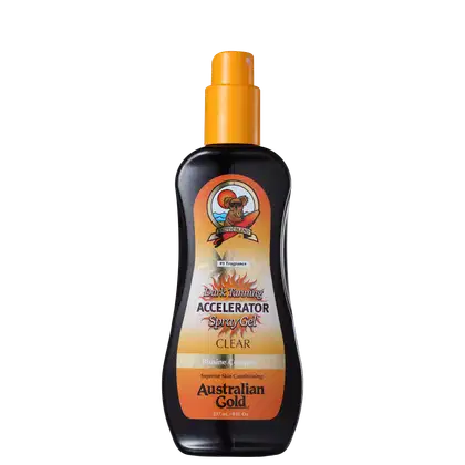 Imagem do produto Australian Gold Accelerator Dark Tanning Spray Gel Clear - Spray Bronzeador 237ml