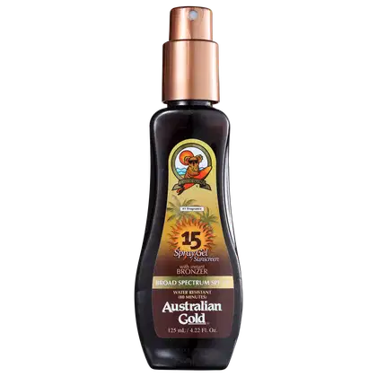 Imagem do produto Australian Gold Instant Bronzer FPS 15 - Spray Bronzeador 125ml
