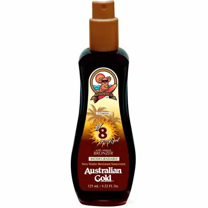 Imagem do produto Australian Gold Instant Bronzer FPS 8 - Spray Bronzeador 125ml