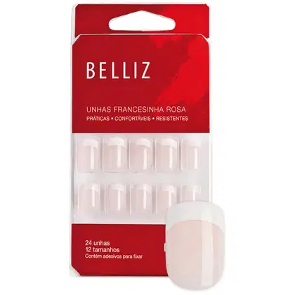 Imagem do produto Belliz Unhas Postiças - Francesinha Rosa