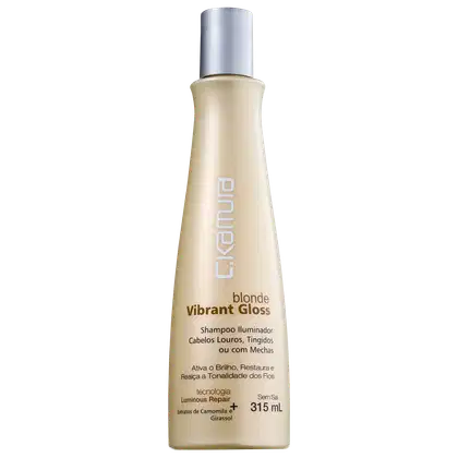 Imagem do produto C.Kamura Blonde Vibrant Gloss - Shampoo Clareador 315ml