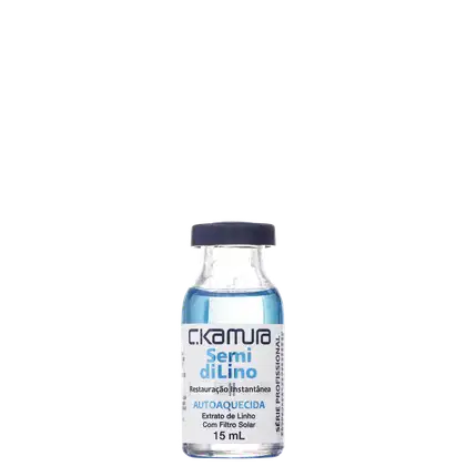 Imagem do produto C.Kamura Semi diLino Restauração Instantânea - Ampola de Tratamento 15ml