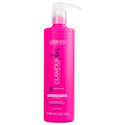Imagem do produto Cadiveu Professional Glamour Plus- Passo 2- Reestruturante 500ml