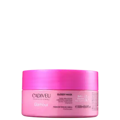 Imagem do produto Cadiveu Professional Glamour Rubi Glossy - Máscara Capilar 200ml