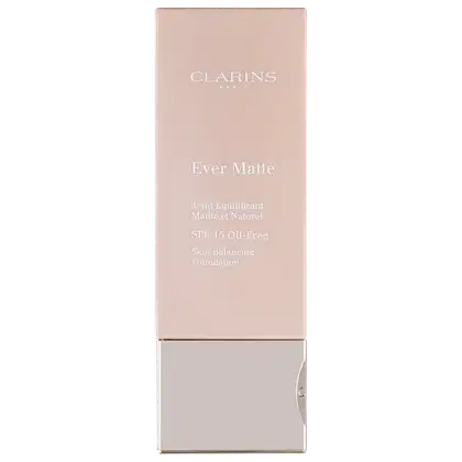 Imagem do produto Clarins Ever Matte Teint Equilibrant Matité Et Naturel FPS 15 109 Wheat - Base Líquida 30ml