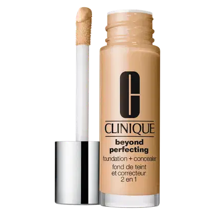 Imagem do produto Clinique Beyond Perfecting Foundation + Concealer 01 Linen - Base 2 em 1 30ml