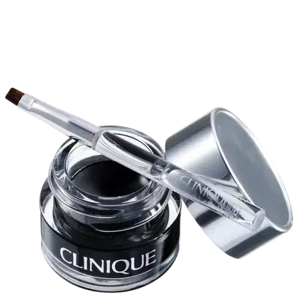 Imagem do produto Clinique Brush-On Cream Liner True Black - Delineador em Gel 5g