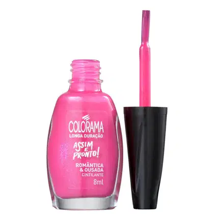 Imagem do produto Colorama Assim e Pronto Romântica & Ousada - Esmalte Cintilante 8ml
