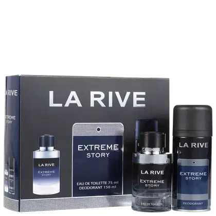 Imagem do produto Conjunto Extreme Story La Rive Masculino - Eau de Toilette 75ml + Desodorante 150ml