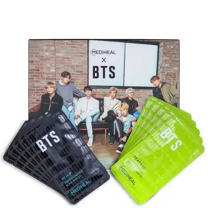 Imagem do produto Kit Mediheal X BTS Brightening Care Special Set (10 Produtos + Cards)