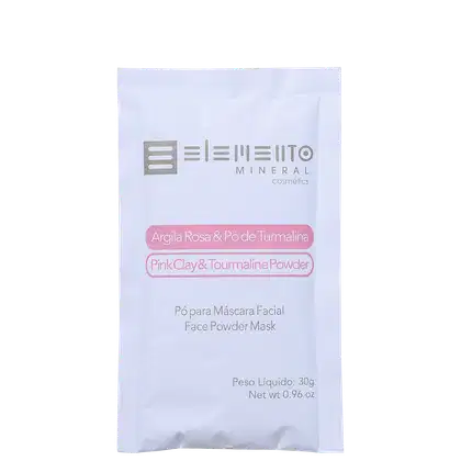 Imagem do produto Elemento Mineral Argila Rosa & Pó de Turmalina - Máscara Facial 30g