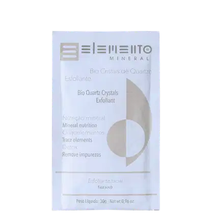 Imagem do produto Elemento Mineral Bio Cristais de Quartzo - Esfoliante Facial 30g