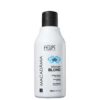 Imagem do produto Felps Professional Macadâmia Ultimate Blonde - Selagem Térmica 300ml