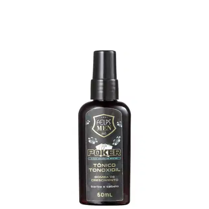 Imagem do produto Felps Professional Men Poker Bomba de Crescimento Tonoxidil - Tônico Multifuncional 60ml