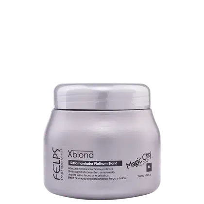Imagem do produto Felps Professional XBlond Magic Clay - Máscara de Tratamento 250ml