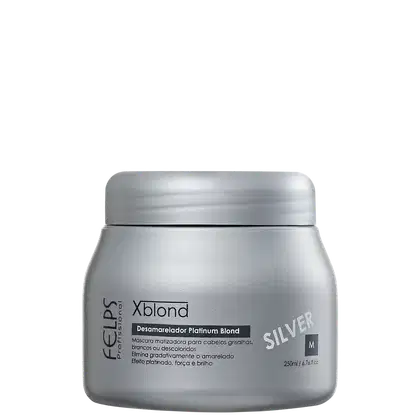 Imagem do produto Felps Professional Xblond Magic Clay Silver - Máscara Matizante 250ml