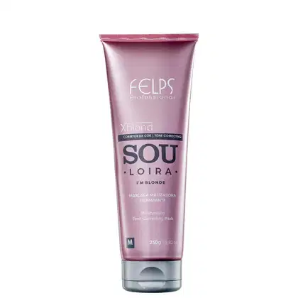 Imagem do produto Felps Professional XBlond Sou Loira - Máscara Matizadora 250ml
