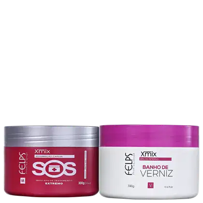 Imagem do produto Kit Felps Professional Xmix Cronograma Capilar Ressurreição dos Fios (2 Produtos)