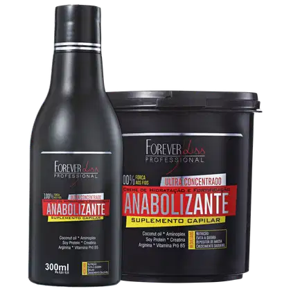 Imagem do produto Kit Forever Liss Professional Anabolizante Capilar (2 Produtos)