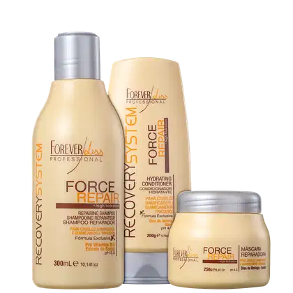 Imagem do produto Kit Forever Liss Professional Force Repair Trio (3 Produtos)