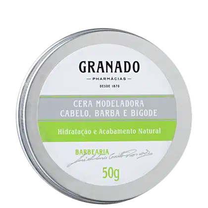 Imagem do produto Granado Barbearia Cabelo, Barba e Bigode - Cera para Barba 50g