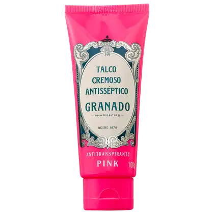 Imagem do produto Granado Pink Talco Cremoso Antisséptico - Creme Anti-transpirante 100g