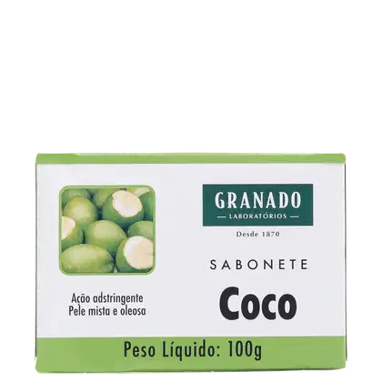 Imagem do produto Granado Coco - Sabonete em Barra Facial 100g