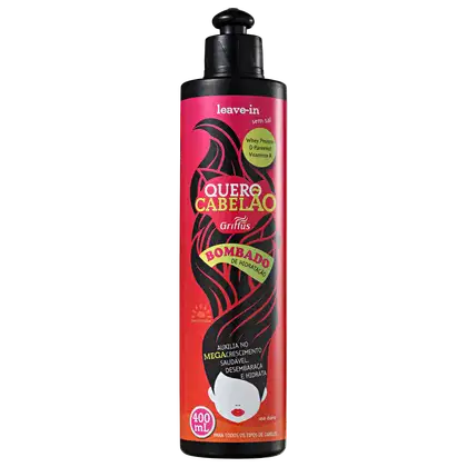 Imagem do produto Griffus Quero Cabelão Bombado - Leave-in 400ml