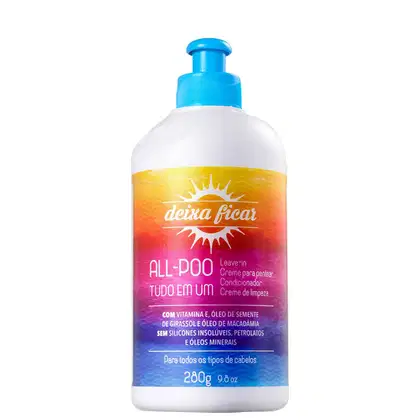 Imagem do produto Inoar Deixa Ficar - Leave-in Multifuncional 280g