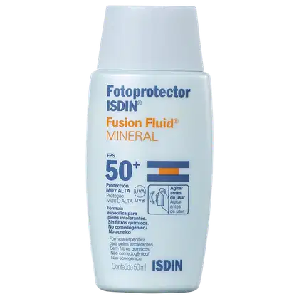 Imagem do produto ISDIN Fotoprotector Fusion Fluid Mineral FPS 50 - Protetor Solar Facial 50ml