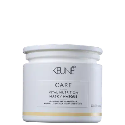 A imagem mostra a Máscara de Nutrição Care Vital Nutrition da marca Keune.
