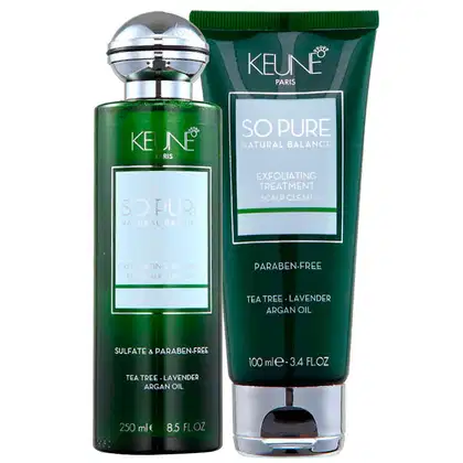 Imagem do produto Kit Keune So Pure Exfoliating Duo (2 Produtos)