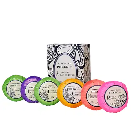 Imagem do produto Kit Águas de Phebo - Sabonetes em Barra 6x50g