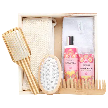 Imagem do produto Kit Banho Orgânica Harmonia Framboesa & Orquídea (7 produtos)