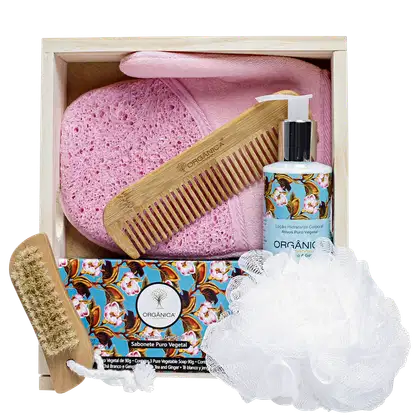 Imagem do produto Kit Banho Orgânica Infinito Chá Branco & Gengibre (8 produtos)