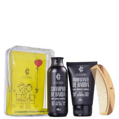 Imagem do produto Kit Barba Cia da Barba Namorados (3 Produtos)
