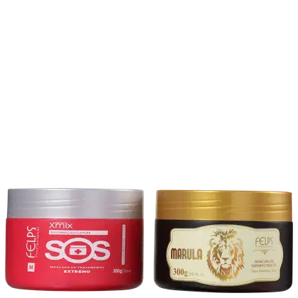 Imagem do produto Kit Felps Professional Cronograma Nutriforce (2 Produtos)