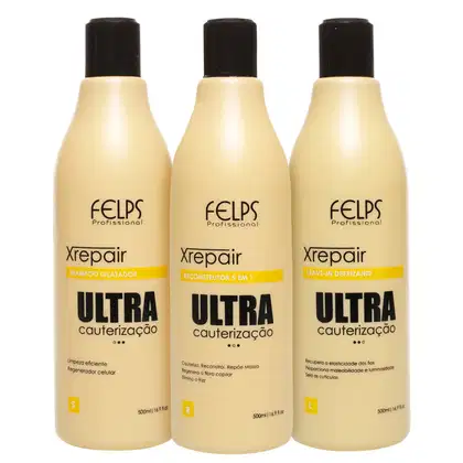 Imagem do produto Kit Felps Professional Ultra Cauterização (3 Produtos)
