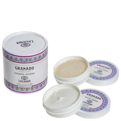 Imagem do produto Kit Granado Terrapeutics Lavanda - Esfoliante 60g + Hidratante 60g