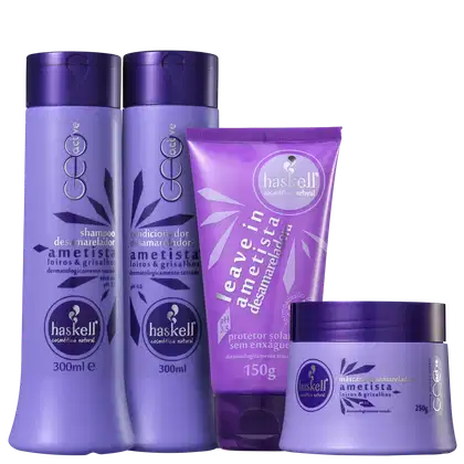 Imagem do produto Kit Haskell Ametista Desamarelamento Total (4 Produtos)
